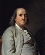 Joseph-Siffred Duplessis Portrait of Benjamin Franklin painting
